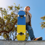 Oekraïense vlag persoonlijk skateboard<br><div class="desc">Een ideaal geschenk voor al diegenen die patriottisch zijn van hun land!</div>