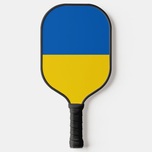 Oekraïense vlag pickleball paddle (Voorkant)