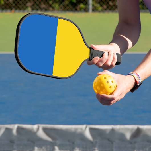 Oekraïense vlag pickleball paddle (Insitu)