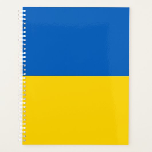 Oekraïense vlag planner (Voorkant)