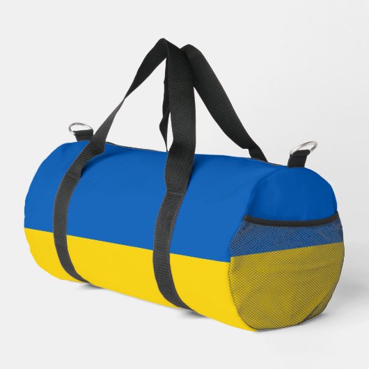 Oekraïense vlag plunjezak (Rechterhoek)