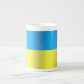 Oekraïense vlag porselein kop (Voorkant)
