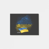 Oekraïense vlag post-it® notes (Voorkant)