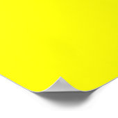 Oekraïense vlag poster (Hoek)