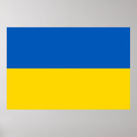 Oekraïense vlag. 