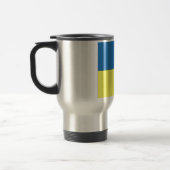 Oekraïense vlag reisbeker (Links)