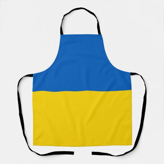 Oekraïense vlag schort (Voorkant)