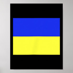 Oekraïense vlag shirt Oekraïense leger groen Poster