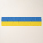 Oekraïense vlag sjaal<br><div class="desc">Meer producten: www.zazzle.com/wowsmiley</div>