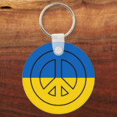 Oekraïense vlag sleutelhanger (Voorkant)