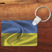 Oekraïense vlag Sleutelhanger (Voorkant)