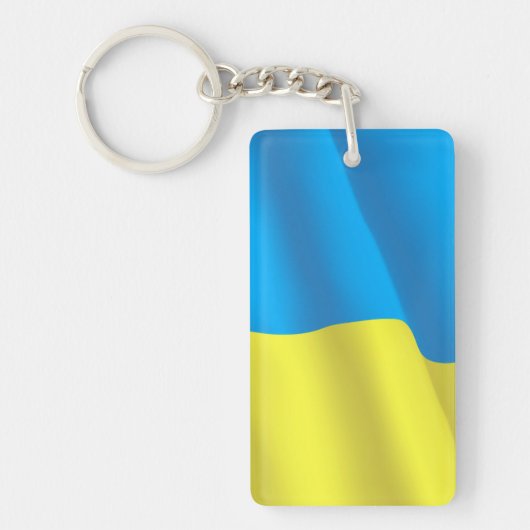 Oekraïense vlag sleutelhanger (Voorkant)