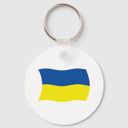 Oekraïense Vlag Sleutelhanger (Voorkant)