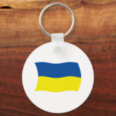 Oekraïense Vlag Sleutelhanger (Voorkant)