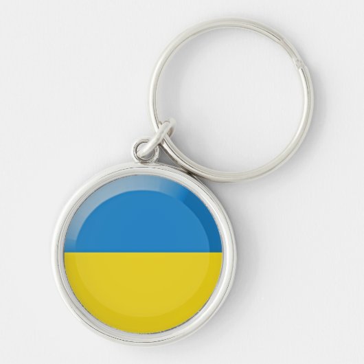 Oekraïense vlag sleutelhanger (Voorkant)