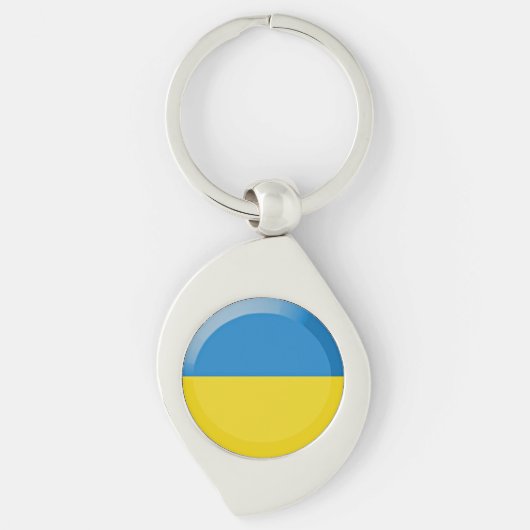 Oekraïense vlag sleutelhanger (Voorkant)