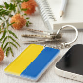 Oekraïense vlag sleutelhanger (Voorkant Rechts)