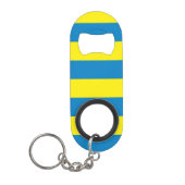 Oekraïense vlag sleutelhanger flessenopener (Voorkant)