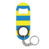 Oekraïense vlag sleutelhanger flessenopener (Achterkant)