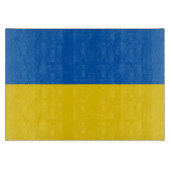 Oekraïense vlag snijplank (Voorkant)