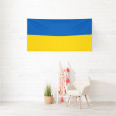 Oekraïense vlag spandoek (Insitu)