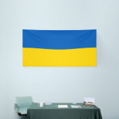 Oekraïense vlag spandoek (Beurs)