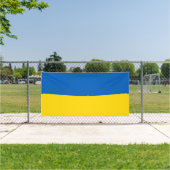 Oekraïense vlag spandoek (Insitu)
