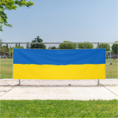 Oekraïense vlag spandoek (Insitu)