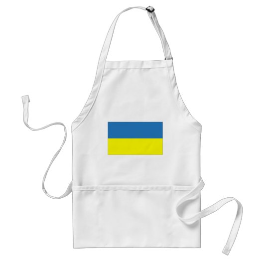 Oekraïense vlag standaard schort (Voorkant)