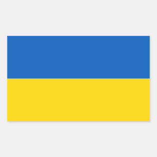 Oekraïense vlag Sticker