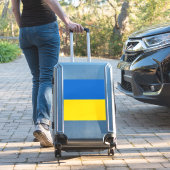 Oekraïense vlag sticker (Koffer Insitu)