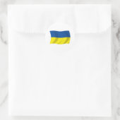 Oekraïense Vlag Sticker (Tas)