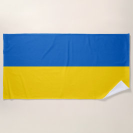 Oekraïense vlag strandlaken