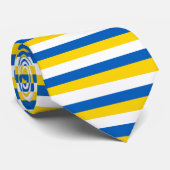 Oekraïense vlag stropdas (Opgerold)