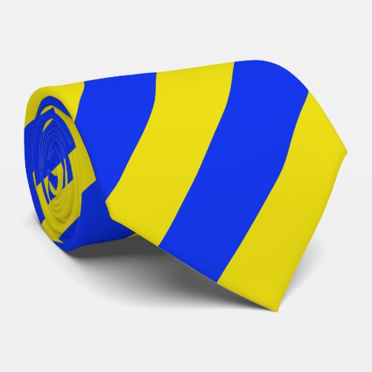 Oekraïense vlag stropdas (Opgerold)