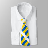 Oekraïense vlag stropdas (Gebonden)