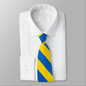 Oekraïense vlag stropdas (Gebonden)