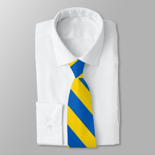Oekraïense vlag stropdas (Gebonden)