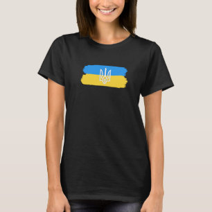 Oekraïense vlag t-shirt