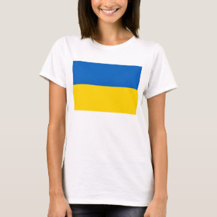 Oekraïense vlag t-shirt