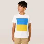 Oekraïense vlag t-shirt (Voorkant volledig)