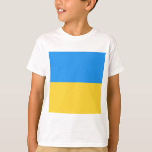 Oekraïense vlag t-shirt