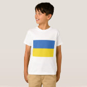 oekraïense vlag t-shirt (Voorkant volledig)