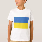 oekraïense vlag t-shirt (Voorkant)