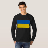 Oekraïense vlag t-shirt (Voorkant volledig)
