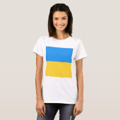Oekraïense vlag t-shirt (Voorkant volledig)