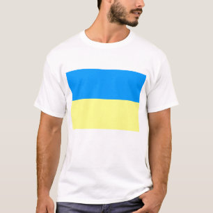 Oekraïense vlag t-shirt