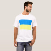 Oekraïense vlag t-shirt (Voorkant volledig)