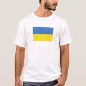 Oekraïense vlag t-shirt (Voorkant)