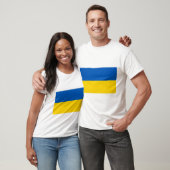 Oekraïense vlag t-shirt (Unisex)